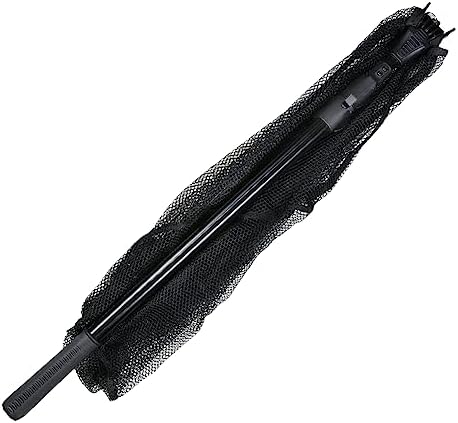 RESTCLOUD Fishing Landing Net with Telescoping Pole Handle, Fishing net Freshwater for Kids Men Women, Extend to 40-63 Inches