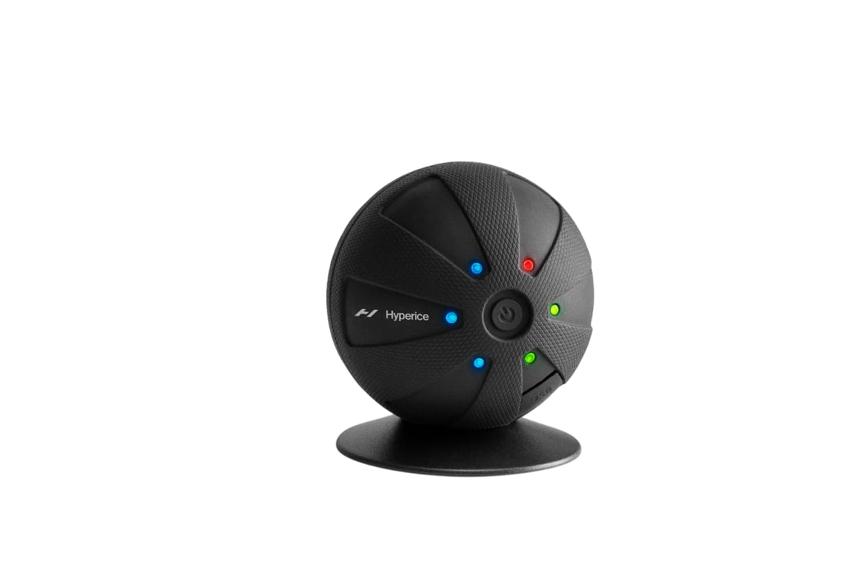 Hyperice Hypersphere Go - Vibrating Massage Ball for Muscle Recovery, Myofascial Release and Soreness Relief - Portable Fitness Massager, perfect for use at the Gym, or at Home - FSA and HSA Eligible.