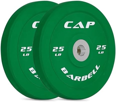 CAP Barbell Rubber Olympic Bumper Plate | Multiple Options/Colors