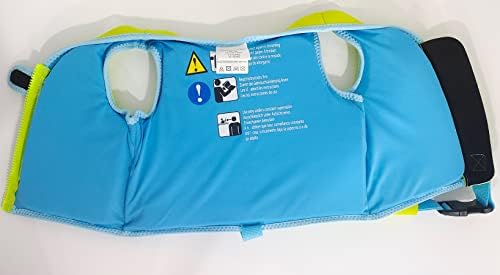 Pottwal Swim Vest for Kids - Swim Jacket for 1-2 Years (24-33LBS) - Buoyancy Aid Made of Neoprene & EPE - with Adjustable Crotch Strap