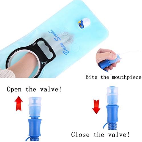 Hydration Pack with 2L Backpack Water Bladder - Great for Outdoor Sports of Running Hiking Camping Cycling Skiing