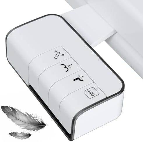 Hibbent Bidet Attachment for Toilet, Non-Electric Dual Nozzle for Frontal & Rear Wash, Adjustable Water Pressure Control, Fresh Water Bidet Toilet Seat, Self Cleaning Water Sprayer, Matte Black