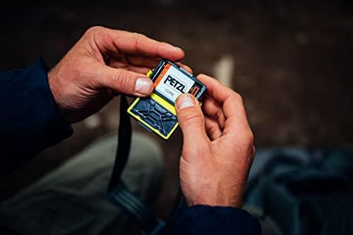 PETZL Tikka Headlamp - Compact 350 Lumen Light with Red Lighting, for Hiking, Climbing, Running, and Camping - Blue