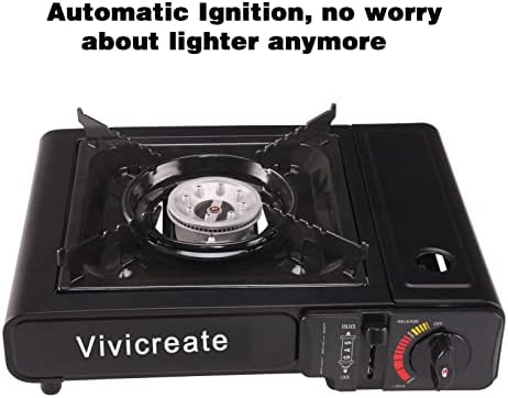 Vivicreate portable stove Camping BBQ Korean kitchen camp butane gas burner stove