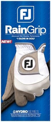 FootJoy Men's RainGrip Golf Glove, Pair