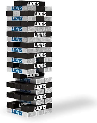 NFL Pro Football Tabletop Stackers Block Game by Wild Sports - Perfect Gift for NFL Football Fan, Dorm Game, Rec Room, Tailgate