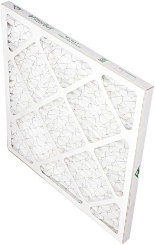 Filterbuy 14x14x1 Air Filter MERV 8 Dust Defense (2-Pack), Pleated HVAC AC Furnace Air Filters Replacement (Actual Size: 13.75 x 13.75 x 0.75 Inches)