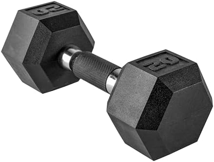 CAP Barbell Coated Hex Dumbbell Weight | Multiple Options