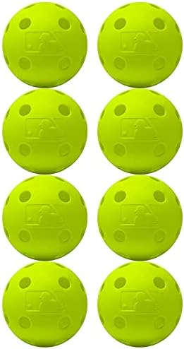 Franklin Sports Indestruct-A-Ball Plastic Batting Practice Baseballs, Softballs + Golf Balls - Training Packs