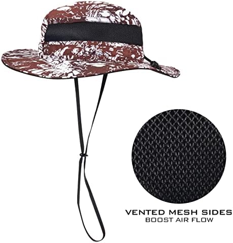 KastKing Sol Armis UPF 50 Boonie Hat - Sun Protection, Fishing, Beach & Hiking, Paddling, Rowing, Kayaking