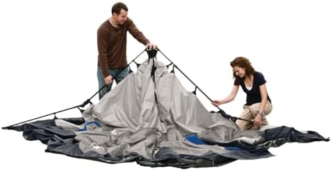 Coleman Instant Tent with 1-Minute Setup, 4/6/8/10 Person Tent with Pre-Attached Poles, Air Vent, & Carry Bag
