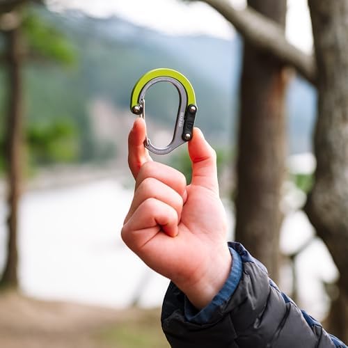 GEAR AID HEROCLIP (Small) Carabiner Gear Clip and Hook, for Hanging Bags, Purses, Lanterns, Strollers, Tools, Helmets, Water Bottles, and More