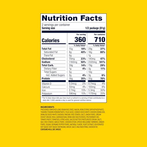BIGHORN Mountain Food The Best Butter Chicken and Rice - premium freeze dried meals for backpacking food - dehydrated camping food for backpacking meals - ideal camping meals just add water - great taste - 2 servings