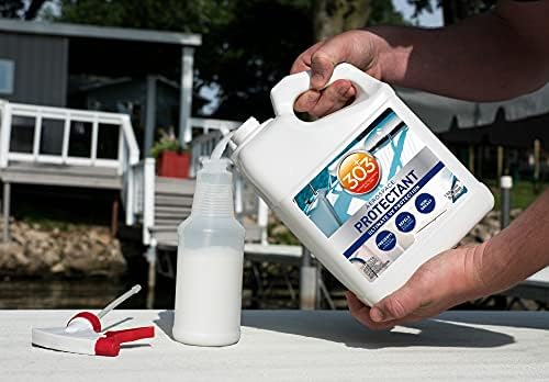 303 Products Marine Aerospace Protectant Spray – UV Protection, Repels Dust, Dirt, & Staining, Matte Finish, Restores Like-New Appearance, Outdoor Patio & Boat Cleaning Supplies 1 Gallon