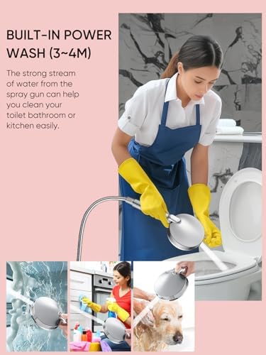 Cobbe Filtered Shower Head with Handheld, High Pressure 7-mode Showerhead with Filters for Hard Water - Remove Chlorine - Reduces Dry Itchy Skin, Patented Paddle Shift Design, Chrome