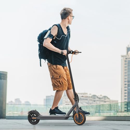 VOLPAM Electric Scooter, 350W/500W, 8.5"/10" Tires, 12/21/28 Miles Range, 16/19/22Mph, Folding E-Scooter with Dual Braking