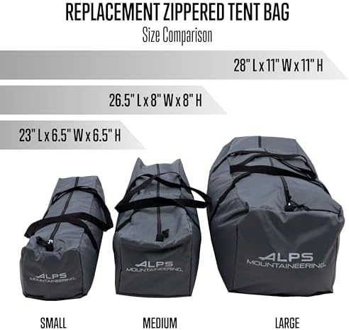 ALPS Mountaineering Zippered Tent Replacement Bag with Carry Straps