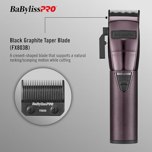 BaBylissPRO® LimitedFX Purple All-Metal Lithium Hair Clipper
