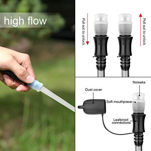 Hydration Bladder 2L-3L Water Storage Bag Reservoir,Military Hydration Pack Replacement for Hiking Biking Climbing Cycling Running Camping Backpack