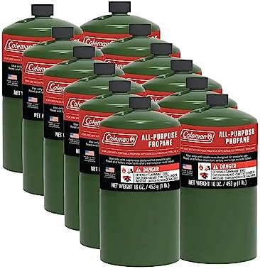 Coleman Propane Cylinders - 16 Oz (12 Pack)