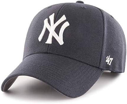 47 Brand MLB New York Yankees Branson Cap B-BRANS17CTP, Unisex