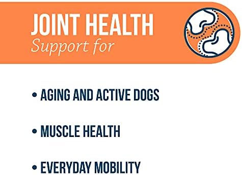 Synovi G4 Dog Joint Supplement Chews for Dogs of All Ages, Sizes and Breeds-60 Chews