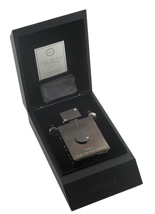 Armaf Club De Nuit Intense Limited Edition for Men Parfum Spray, 3.6 Ounce (with Cufflinks)