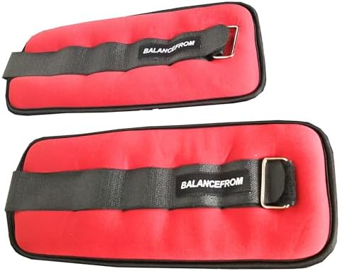 Fully Adjustable Ankle Wrist Arm Leg Weights, 1-20LBS, Multiple Options