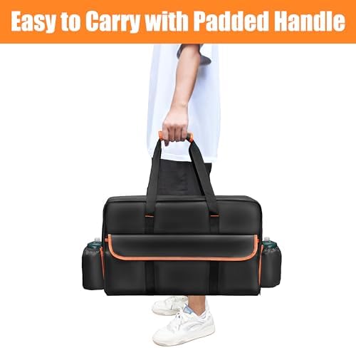 Stove Carrying Case Compatible with Coleman, Stove Carry Bag Compatible with Coleman Gas Camping 2 Burner Stove, Triton Stove, for Camp Chef Everest 2 Burner Stove Camp Stove