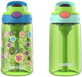Contigo Kids Water Bottle with Redesigned AUTOSPOUT Straw, 14 oz