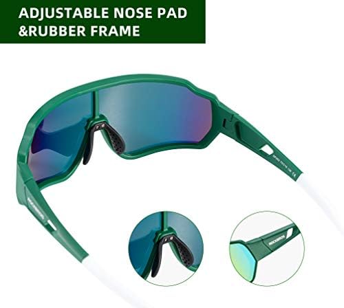 ROCKBROS Polarized Sunglasses UV Protection for Women Men Cycling Sunglasses