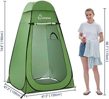 WolfWise Pop Up Privacy Shower Tent