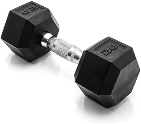 CAP Barbell Coated Hex Dumbbell Weight | Multiple Options