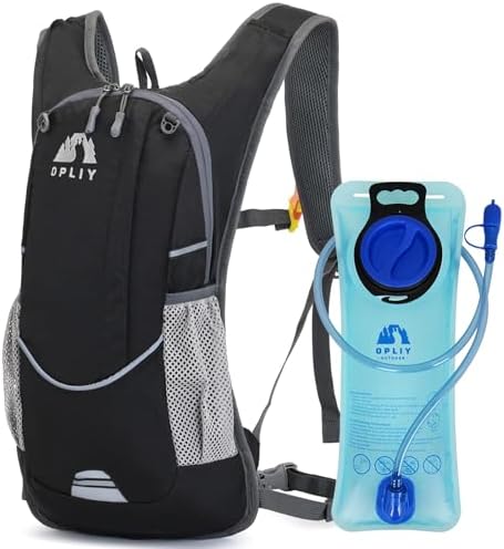 Hydration Pack,Hydration Backpack with 2L Hydration Bladder Lightweight Running Water Backpack for Women Men
