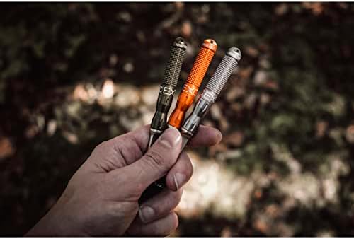 Exotac nanoSTRIKER XL Self Contained Ferrocerium Fire-Starter with Stainless Steel and Tungsten Carbide Striker, Waterproof 1/4 in. Ferro Rod Produces Up To 3,000 Fire-Starting Strikes