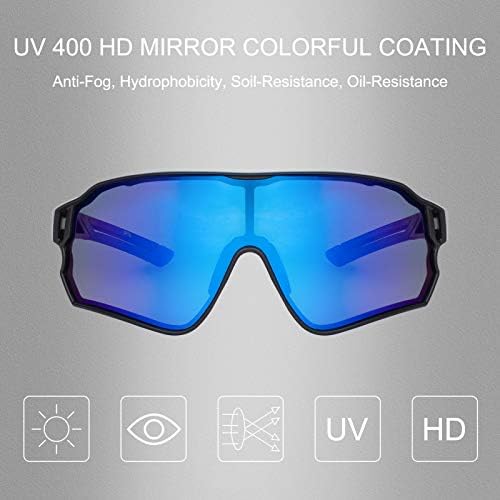 ROCKBROS Polarized Sunglasses UV Protection for Women Men Cycling Sunglasses