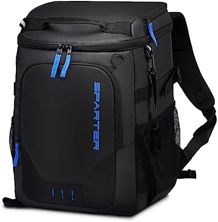 Backpack Cooler Insulated Leak Proof 30/45 Cans, 2 Insulated Compartments Thermal Bag, Portable Lightweight Beach Travel Camping Lunch Backpack for Men and Women