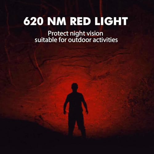 Sofirn HS21 Headlamp with Red Light, 2200 Lumen Led Bright Head lamp USB C Rechargeable with Spotlight, Floodlight, Powerful Headlight Waterproof for Adults, Camping, Hunting, Hardhat, Work, Emergency