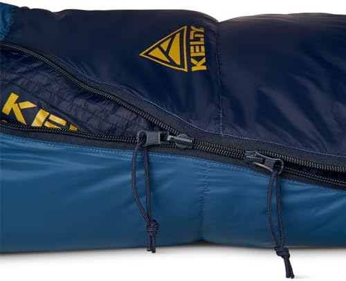 Kelty Cosmic 20 Down Mummy Sleeping Bag for Backpacking, Campers, 550 Fill Power, Recycled Fabrics with PFAS-Free DWR, Designed in Sunny Colorado,