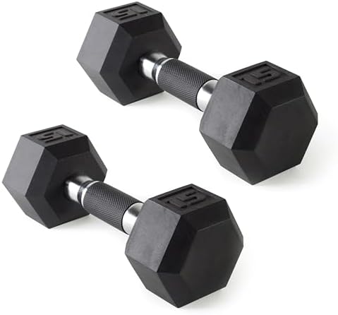 CAP Barbell Coated Dumbbell Weight | Multiple Options Pairs & Sets