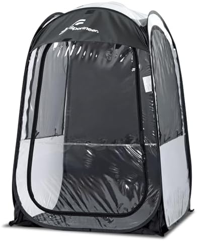Sportneer Sports Tent, 1 Person Tent Sports Tents for Parents for Cold Day Lightweight Portable Pop Up Tent for Sports Event, Protection from Cold Wind and Rain