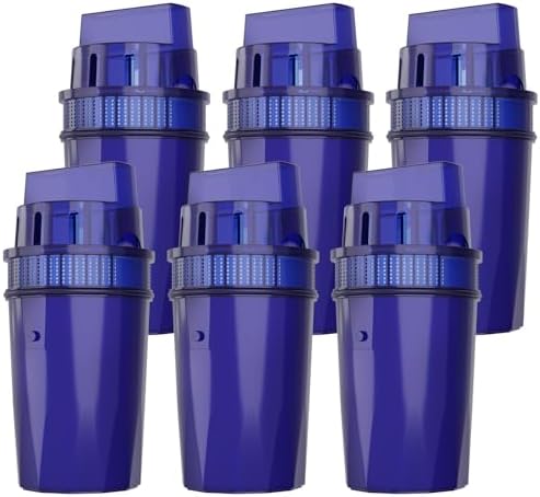Fil-Fresh 6-Pack Water Replacement Filters for All PUR, PUR Plus Pitchers & Dispensers, Replaces PPF900Z, NSF Certified, Removes Impurities & Odor, 12-Month Supply