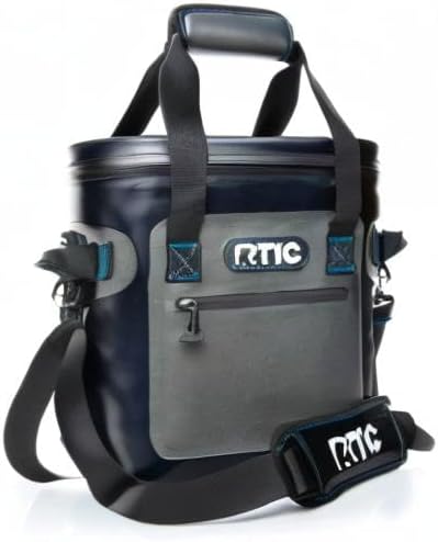 RTIC Ultra-Tough Soft Cooler 30 Can, Insulated Bag Portable Ice Chest Box for Lunch, Beach, Drink, Beverage, Travel, Camping, Picnic, Car, Trips, Floating Cooler Leak-Proof with Zipper