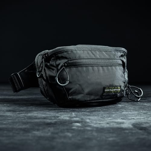 Eberlestock Bando Bag - Tactical Men's Fanny Pack w/Adjustable Waist Belt, Zippered Pockets, Compact Lightweight Belt Bag