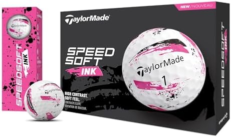 TaylorMade Golf Speed Soft Ink Golf Balls