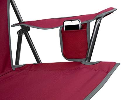 GCI Outdoor Sunshade Comfort Pro Chair, Cinnamon Red