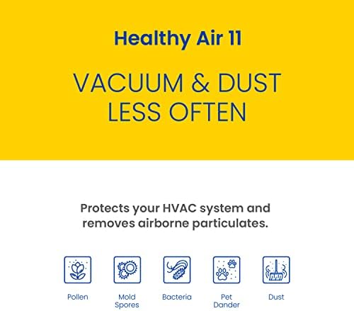 AprilAire 110 Replacement Filter for AprilAire Whole House Air Purifiers - MERV 11, Clean Air & Dust, 16x20x4 Air Filter (Pack of 1)