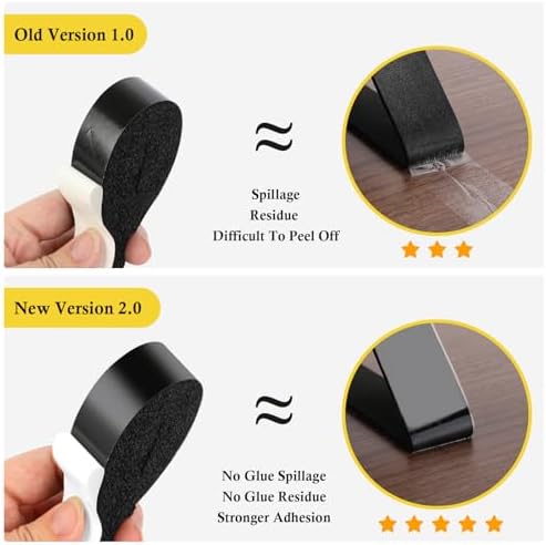 fowong Window Air Conditioner Insulating Foam Tape, 2" W X 1" T, Adhesive Weather Stripping High Resilience Window Seal Strip for Portable AC, 1 Roll X 6.5 Ft