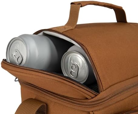 UnisexAdult Dual Compartment Lunch Cooler