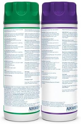 Nikwax Hardshell Cleaning & Waterproofing Duo-Pack